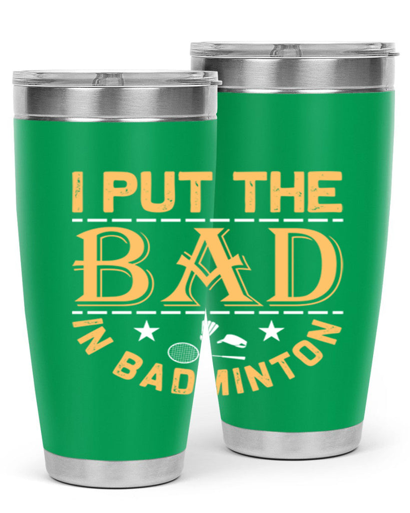 i 1056#- badminton- Tumbler