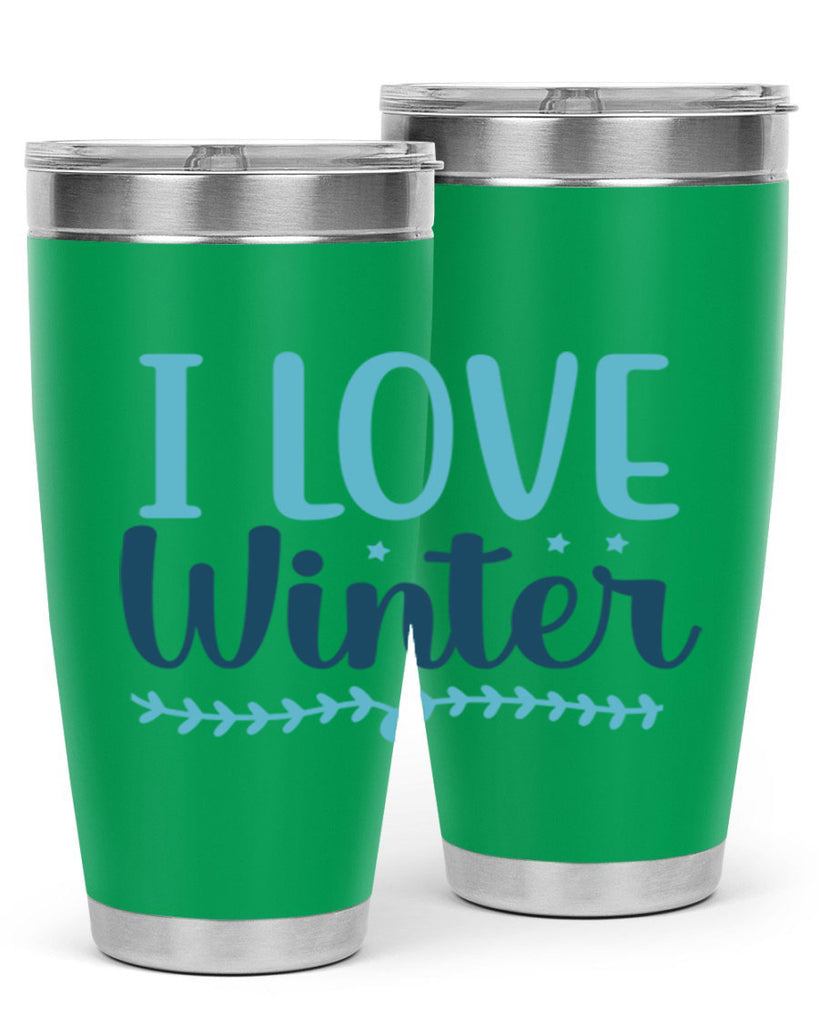 i love winter 226#- winter- Tumbler