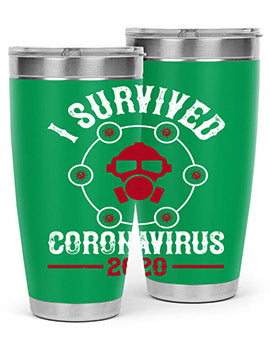 i survived coronavirus Style 32#- corona virus- Tumbler