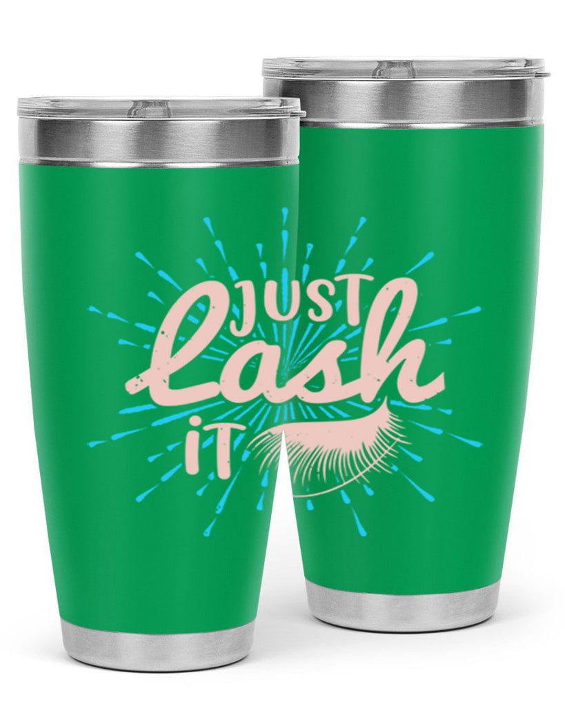 just lash it Style 199#- make up- Tumbler