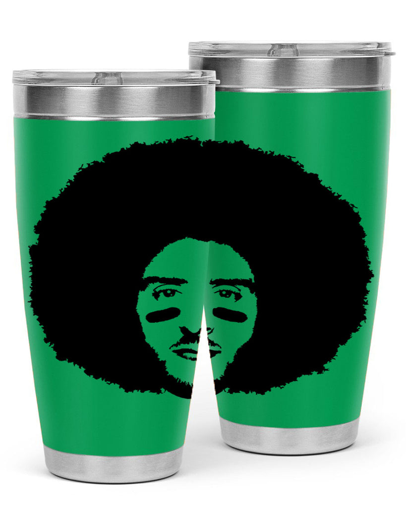 kaepernick 23#- black men - boys- tumbler
