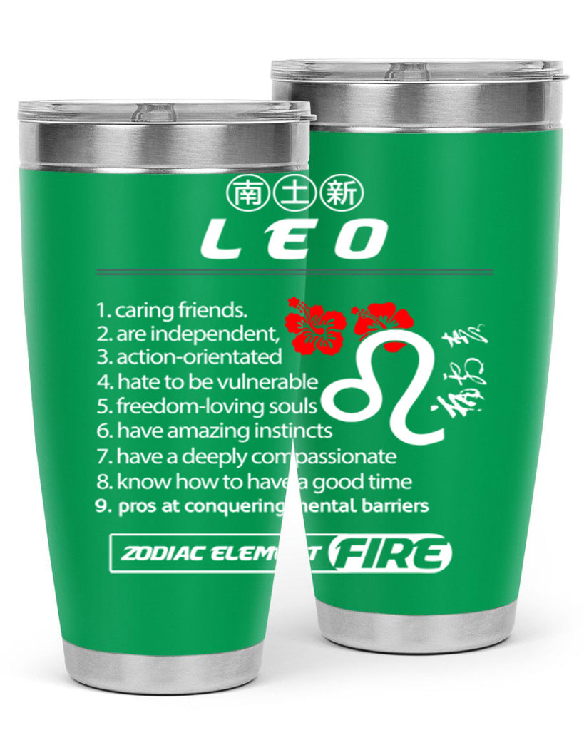 leo 307#- zodiac- Tumbler