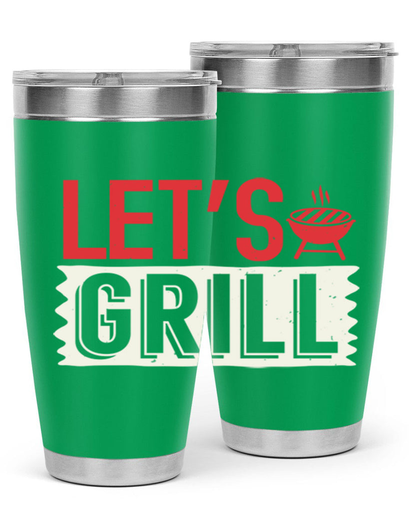 lets grill 25#- bbq- Tumbler