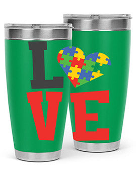 love Style 29#- autism- Tumbler