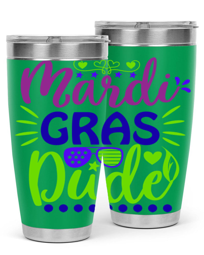 mardi gras dude 9#- mardi gras- Tumbler