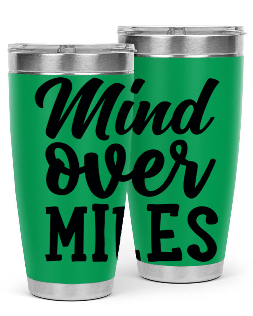 mind over miles 28#- gym- Tumbler