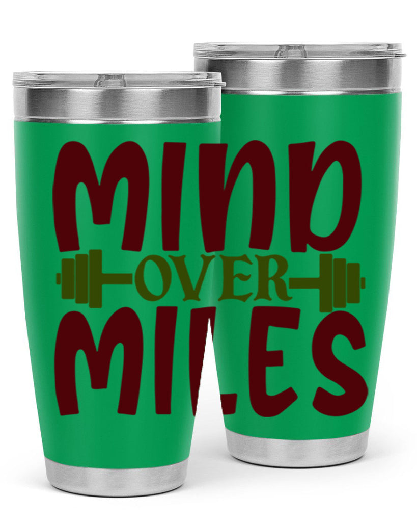 mind over miles 29#- gym- Tumbler