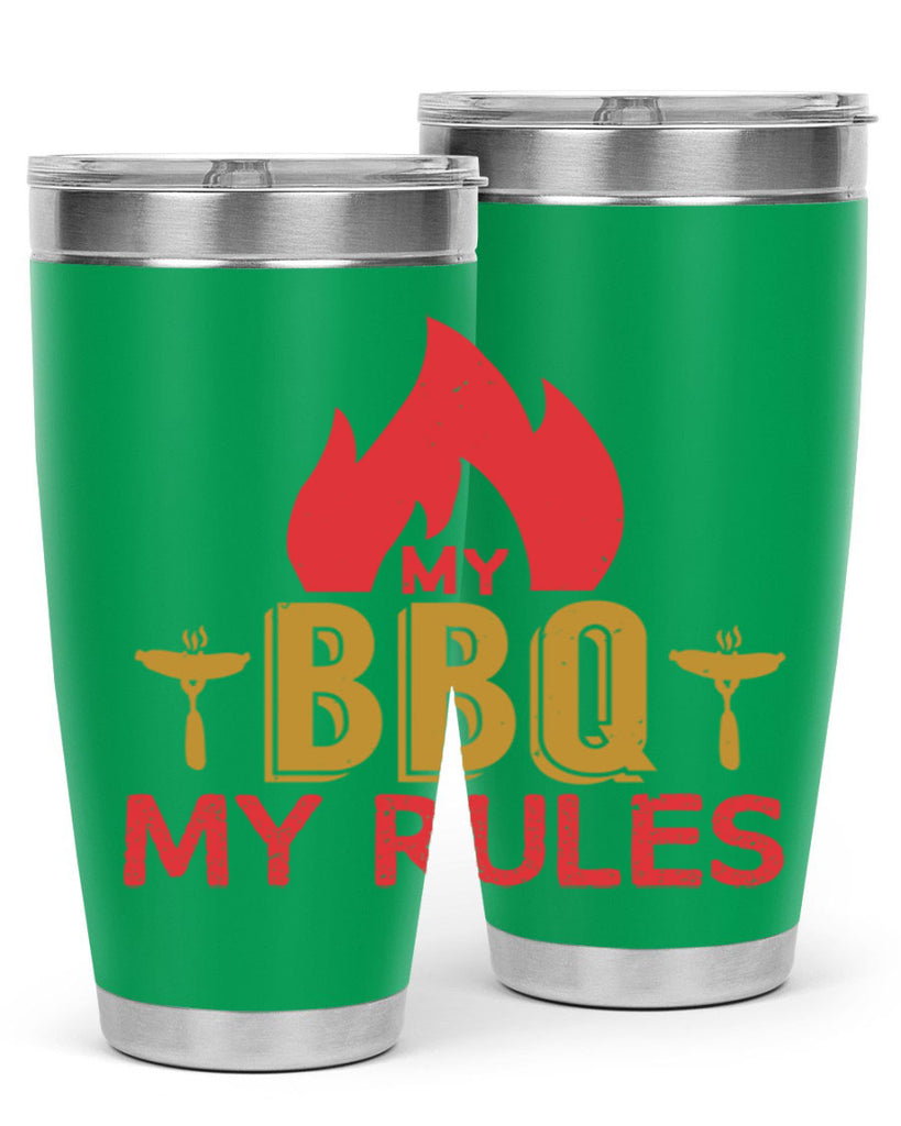 my bbq my ruless 21#- bbq- Tumbler