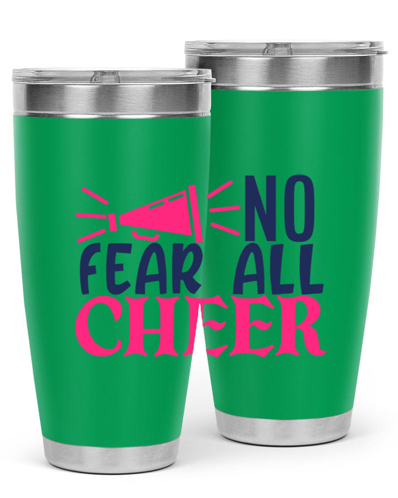 no fear all cheer 1739#- cheer- Tumbler