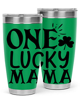 one lucky mama Style 34#- autism- Tumbler