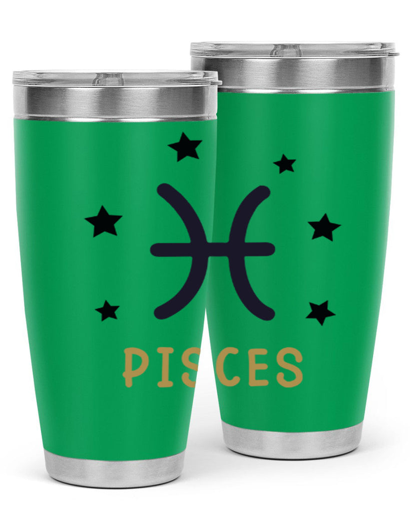 pisces 355#- zodiac- Tumbler