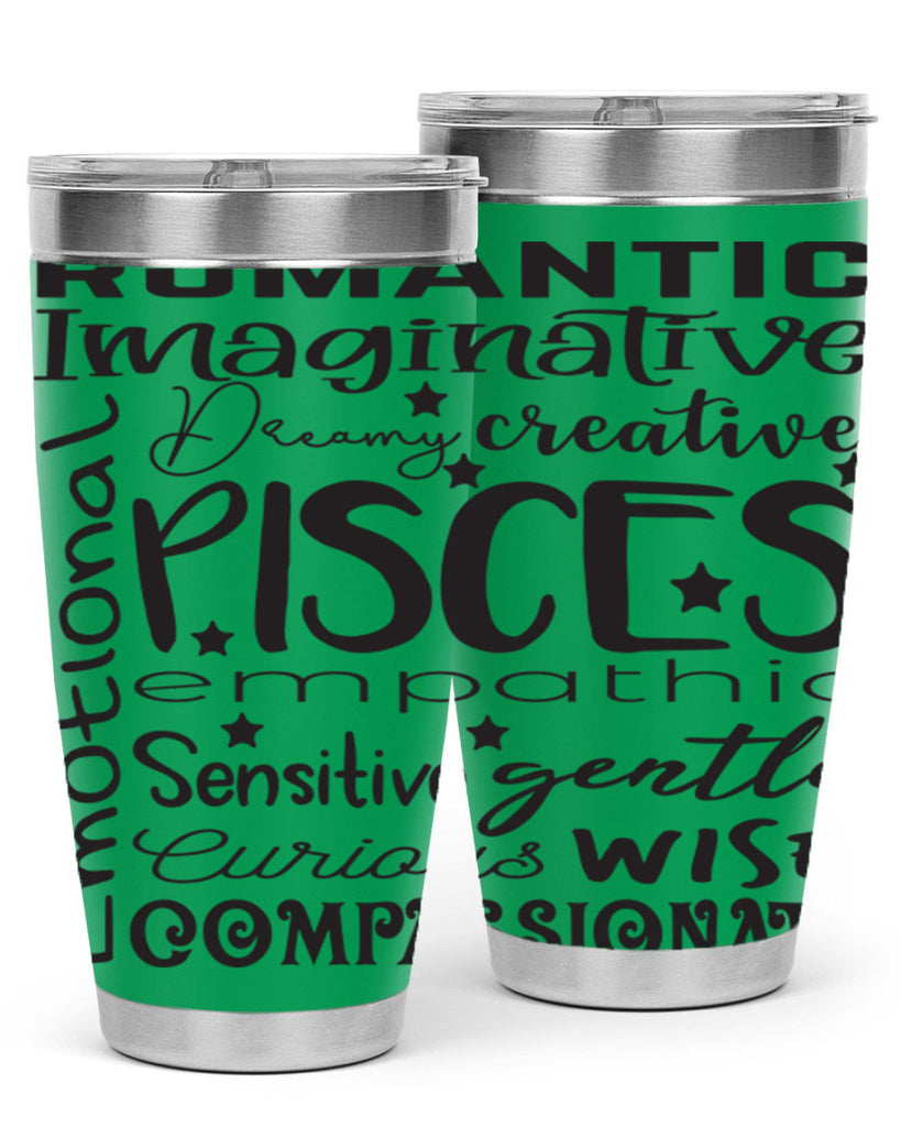 pisces 570#- zodiac- Tumbler