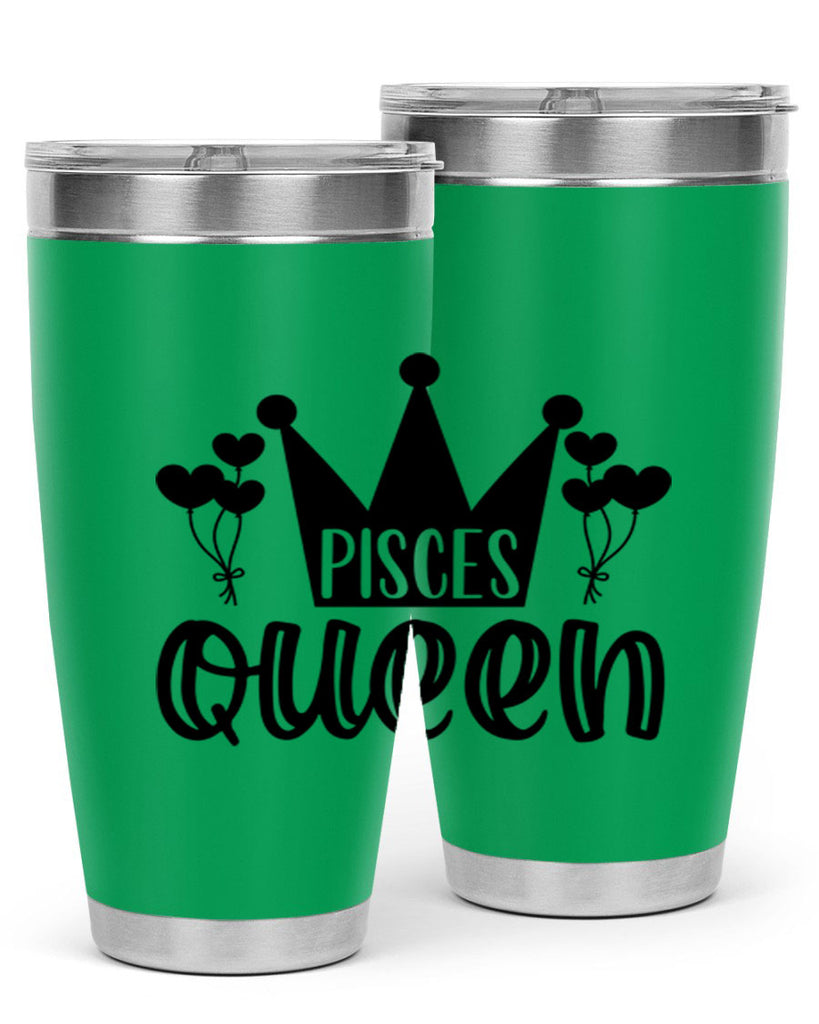 pisces queen 377#- zodiac- Tumbler