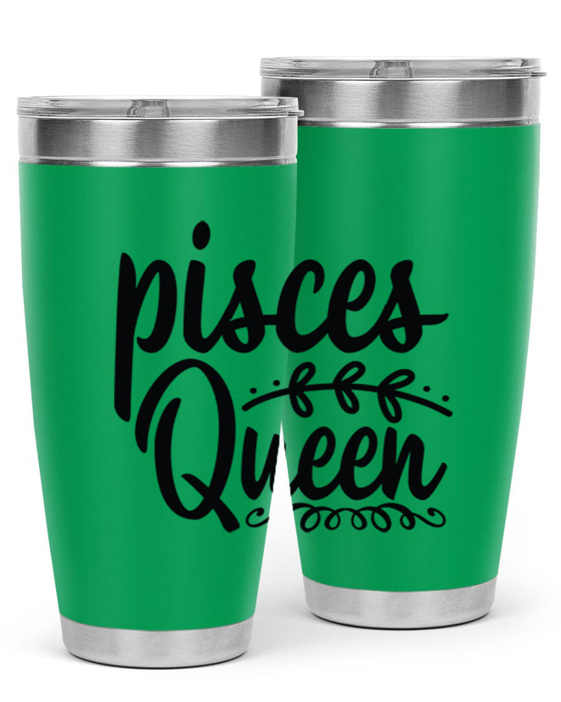 pisces queen 378#- zodiac- Tumbler