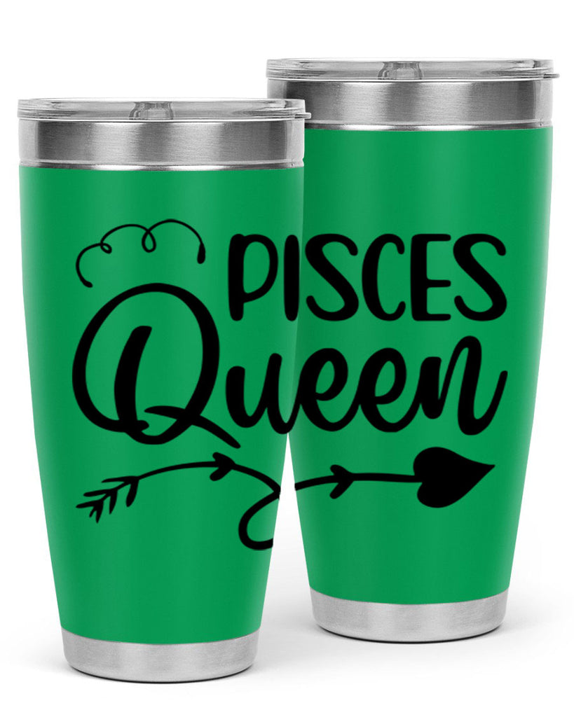 pisces queen 379#- zodiac- Tumbler
