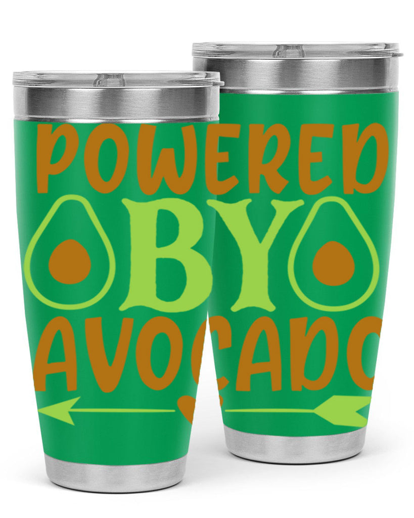powered by avocado 3#- avocado- Tumbler