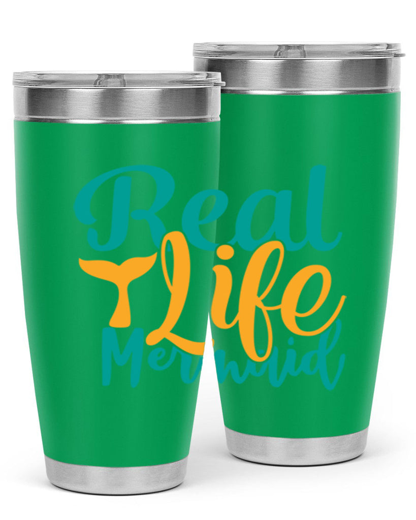 real life mermaid Style 80#- summer- Tumbler