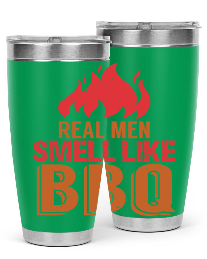 real men smell like bbq 16#- bbq- Tumbler