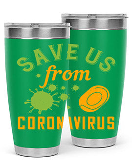 save us from coronavirus Style 24#- corona virus- Tumbler