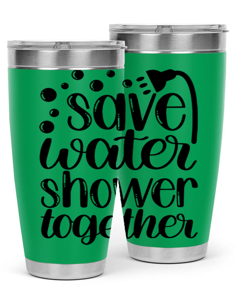 save water shower together 18#- bathroom- Tumbler