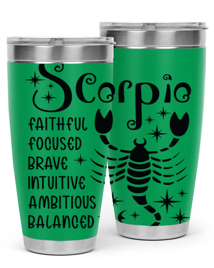 scorpio 431#- zodiac- Tumbler