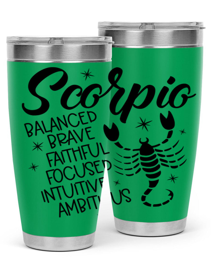 scorpio 436#- zodiac- Tumbler