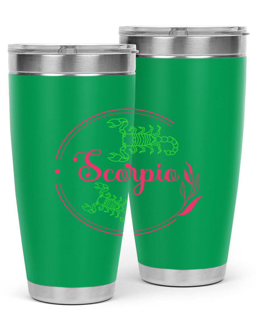 scorpio 437#- zodiac- Tumbler