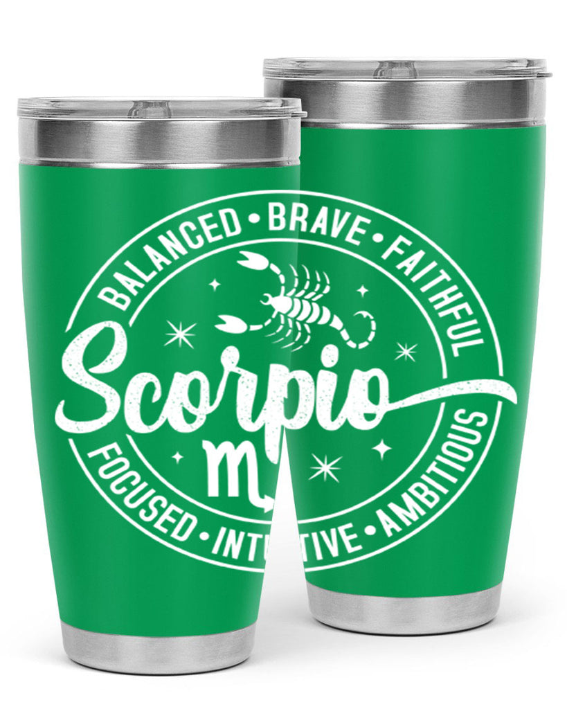 scorpio 439#- zodiac- Tumbler