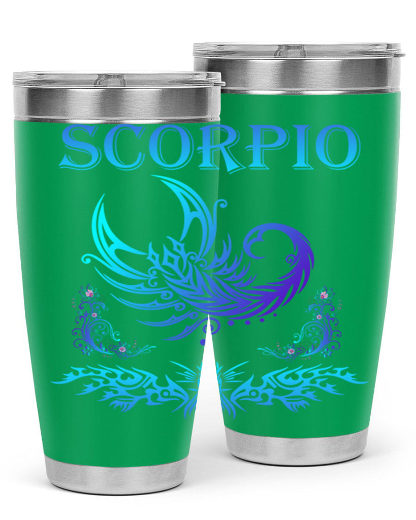 scorpio 449#- zodiac- Tumbler