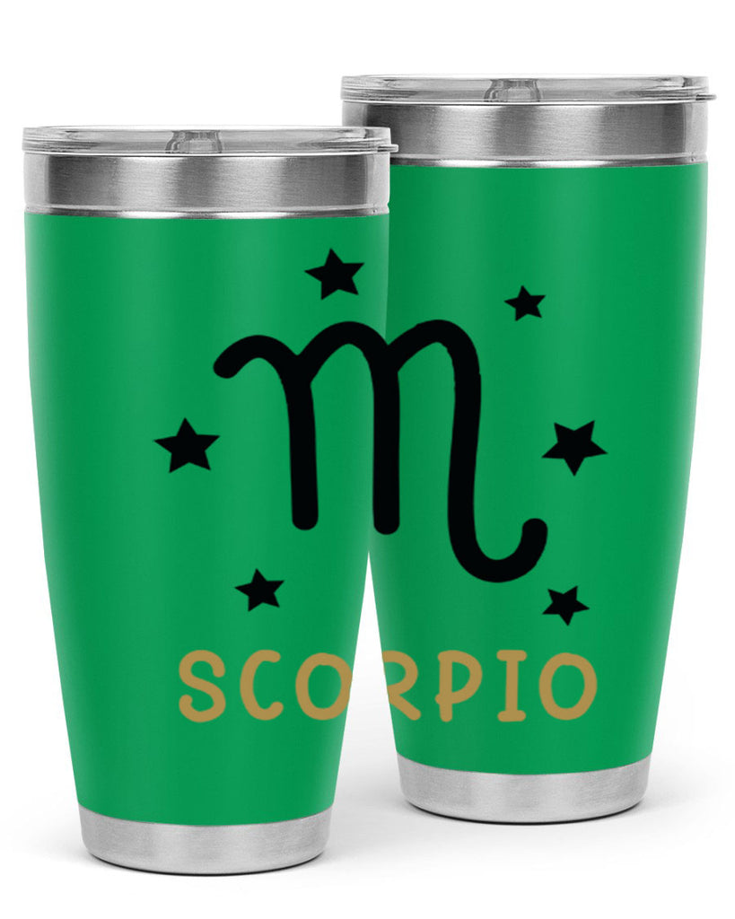 scorpio 455#- zodiac- Tumbler