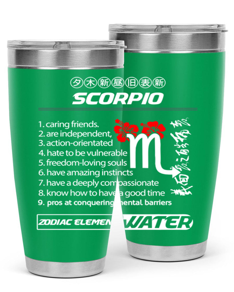 scorpio 456#- zodiac- Tumbler