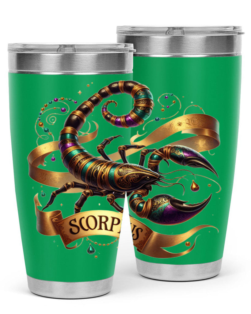scorpio 459#- zodiac- Tumbler