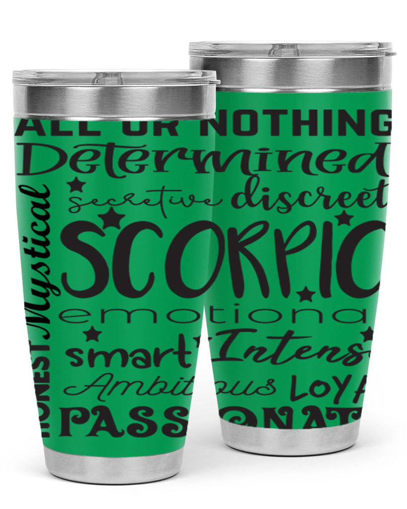 scorpio 572#- zodiac- Tumbler