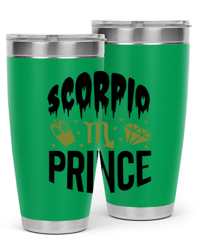 scorpio prince 445#- zodiac- Tumbler