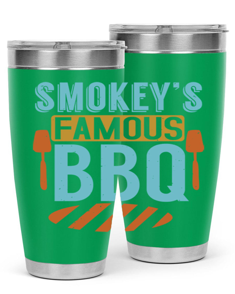 smokeys famous bbq 11#- bbq- Tumbler