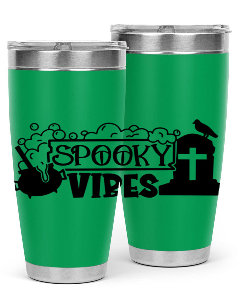 spooky vibes 20#- halloween- Tumbler