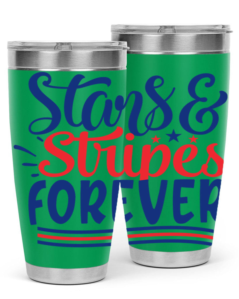 stars stripes forever Style 74#- Fourt Of July- Tumbler