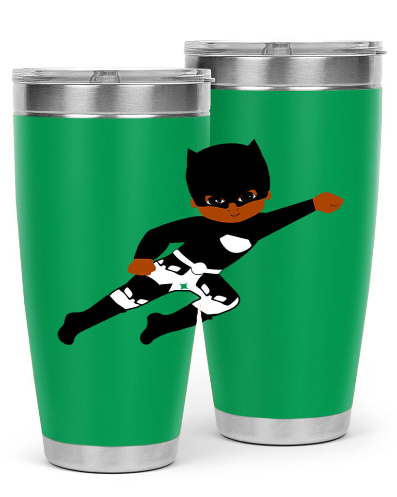 super kid 13#- black men - boys- tumbler
