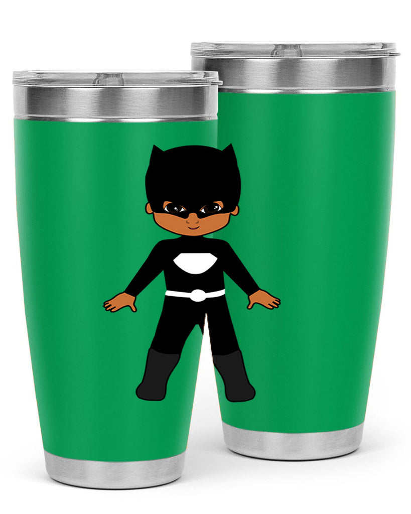 super kid 8#- black men - boys- tumbler
