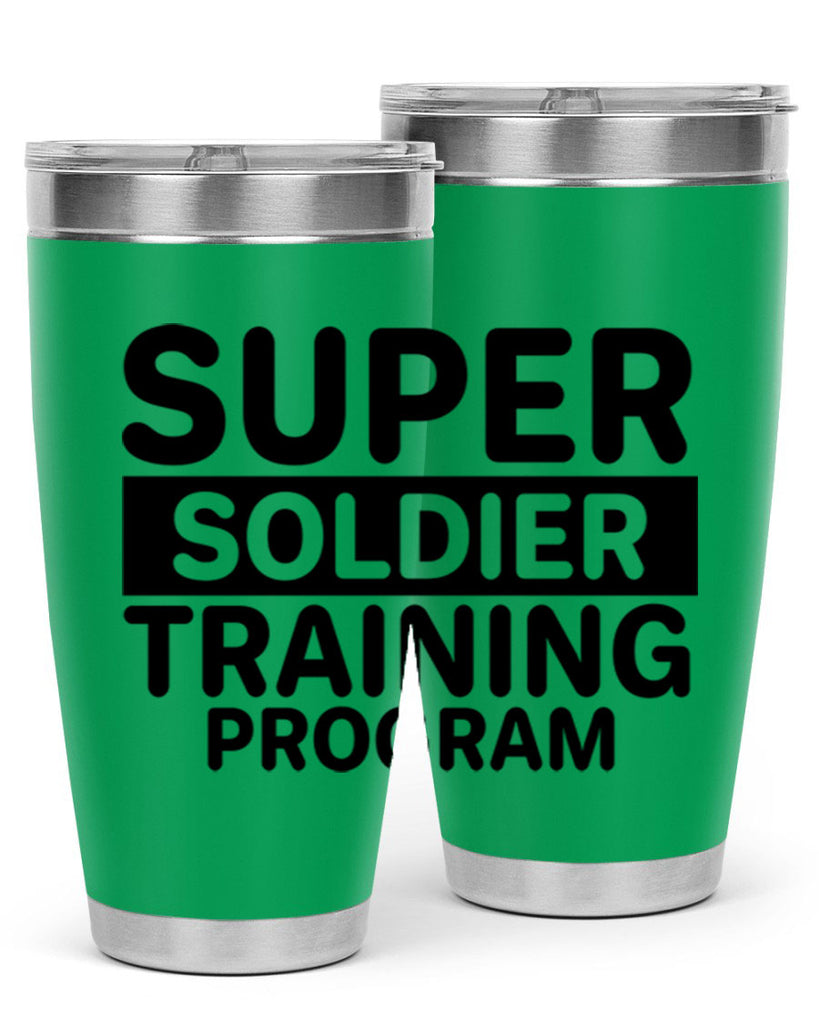 super soldier training program 397#- winter- Tumbler