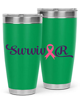 survivor Style 3#- breast cancer- Tumbler