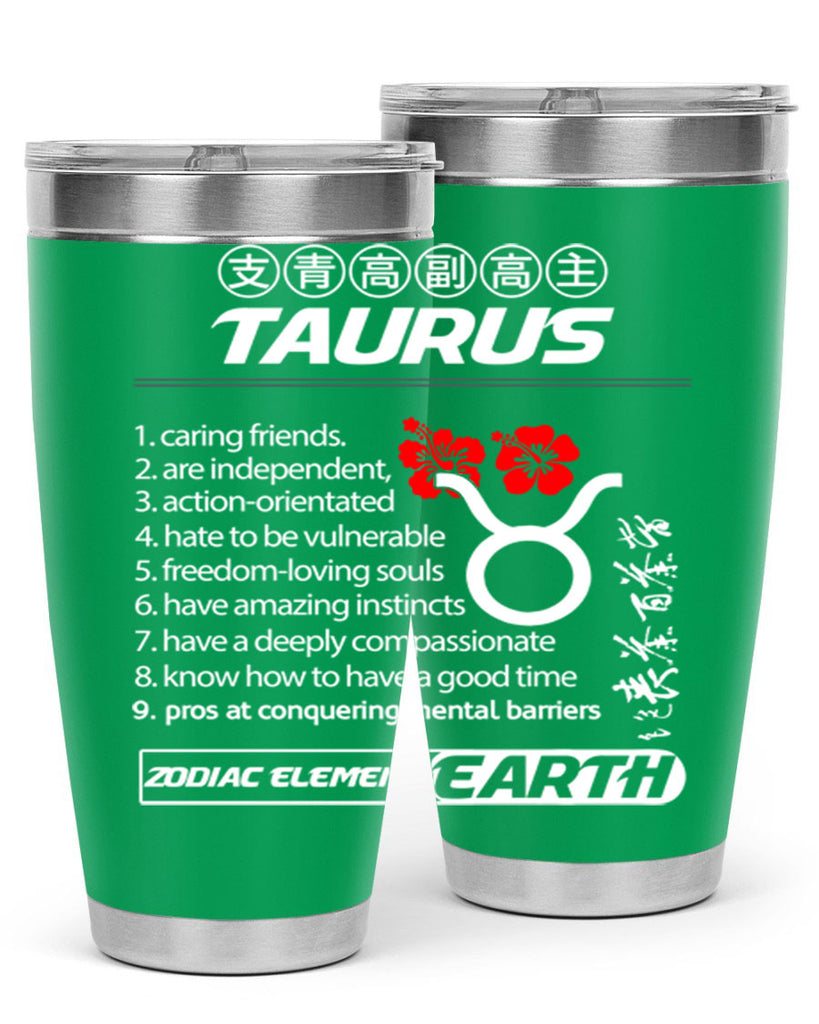 taurus 518#- zodiac- Tumbler
