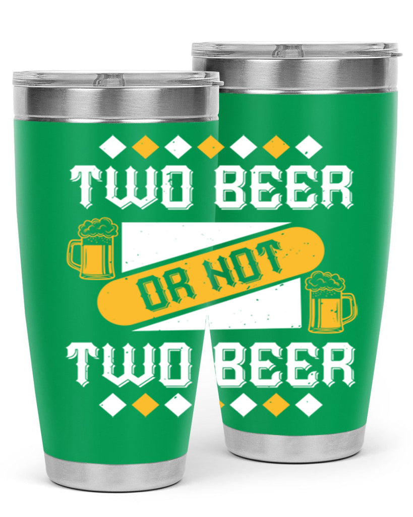 two beer or not two beer 3#- beer- Tumbler