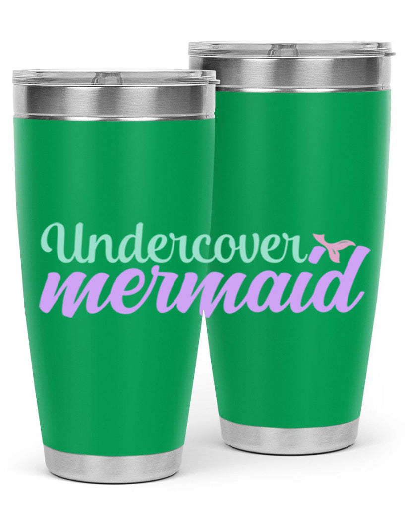 undercover mermaid 8#- mermaid- Tumbler