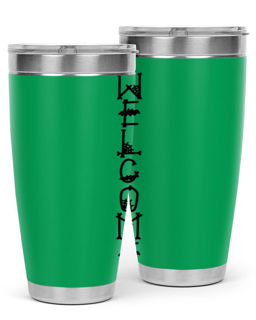 welcome 12#- halloween- Tumbler
