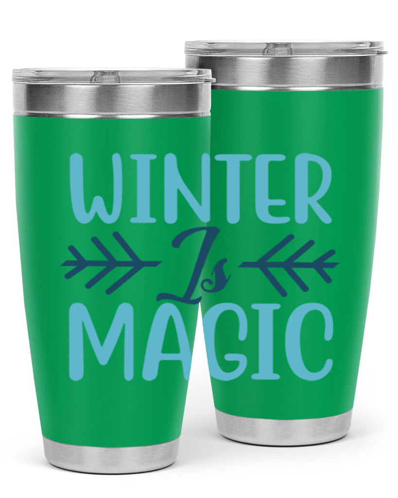winter is magic 506#- winter- Tumbler