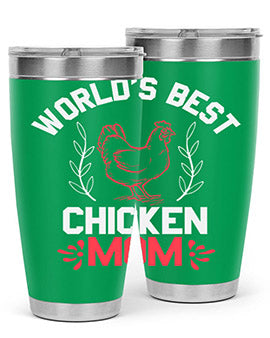 world’s best chicken mom Style 1#- chicken- Tumbler