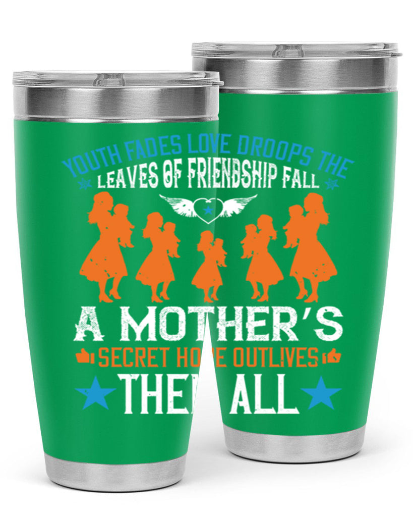 youth fades love droops 9#- mothers day- Tumbler