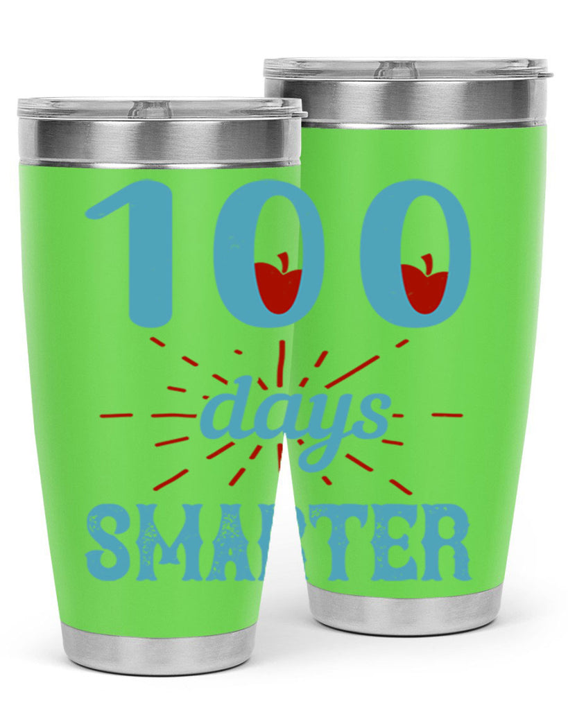 7 days smarter 47#- 100 days of school- Tumbler