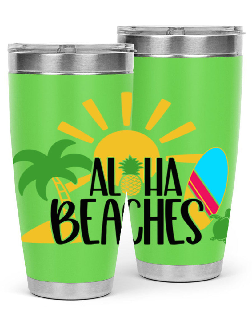 Aloha Beaches Style 55#- summer- Tumbler
